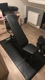 Dumbells gewichten fitnessbank, Sport en Fitness, Ophalen, Zo goed als nieuw, Fitnessbank