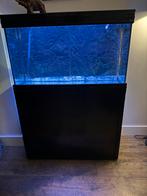 Aquatlantis 100 + Oase Biomaster Thermo 350, Ophalen, Zo goed als nieuw, Gevuld zoetwateraquarium