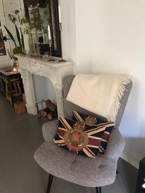 Heerlijke relax stoel, Huis en Inrichting, Fauteuils, Gebruikt, Hout, Stof, 50 tot 75 cm, 75 tot 100 cm, Ophalen