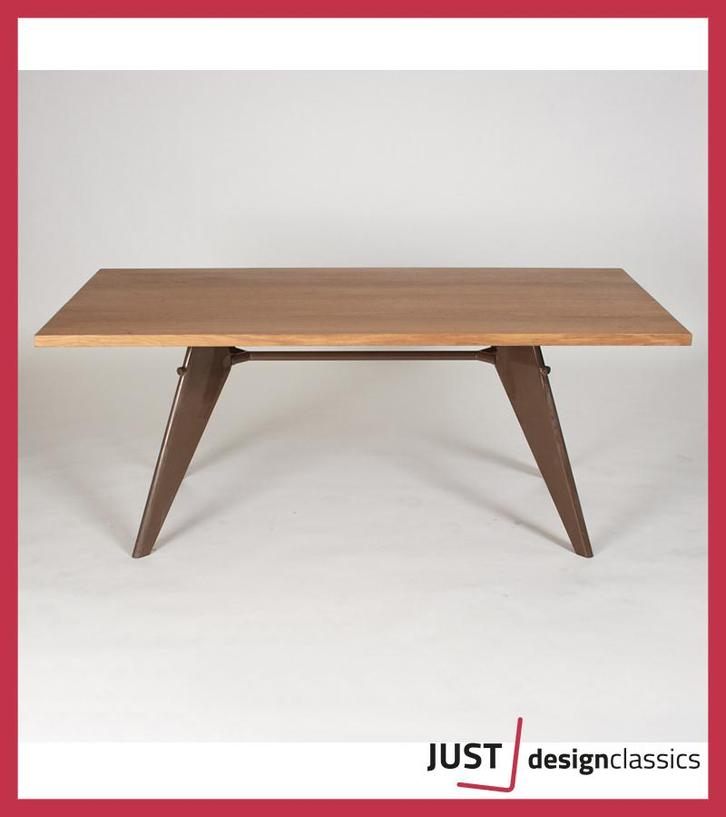 Vitra Pouvre EM Table Massief Eiken H 740  x W 900 x L 1800, Huis en Inrichting, Tafels | Eettafels