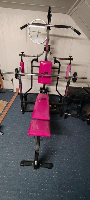 8 verschillende fitness apparaten beschikbaar voor biedingen