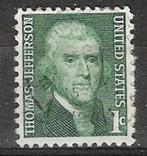 USA, Thomas Jefferson, 1967-68., Postzegels en Munten, Postzegels | Amerika, Verzenden, Gestempeld, Noord-Amerika