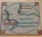 Vintage Tegel Auto-Rally Drie IJsselmeer Steden 1963, Ophalen of Verzenden