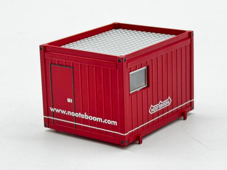 WSI 10 ft. ballastcontainer NOOTEBOOM LADING, Hobby en Vrije tijd, Modelauto's | 1:50, Nieuw, Bus of Vrachtwagen, Wsi, Ophalen of Verzenden