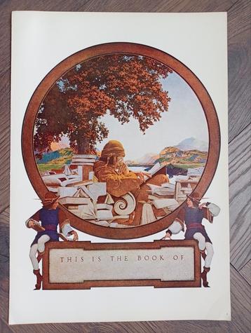Art Nouveau Poster -  beschikbaar voor biedingen