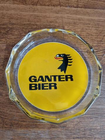 Asbak glas Ganter Bier beschikbaar voor biedingen