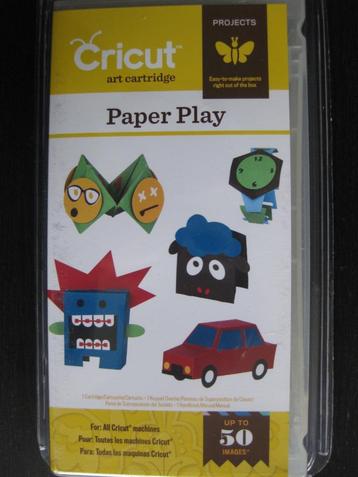 Cricut cartridge Paper Play **nieuw**