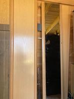 Ledikant (bed ombouw) met dubbele kledingkast, Huis en Inrichting, Ophalen, Gebruikt, 200 cm of meer, 150 tot 200 cm