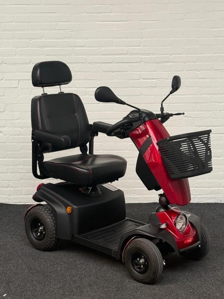 scootmobiel - Mango Freerider Cheetah 4 DeLuxe, Diversen, Brommobielen en Scootmobielen, Zo goed als nieuw, Mango, 36 t/m 45 km