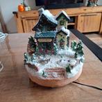 Kersttafereel met Verlichting - Mist Poppetje, Ophalen, Gebruikt