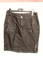 Spijkerrok zwart met split maat 40, Kleding | Dames, Rokken, Maat 38/40 (M), Zwart, Ophalen of Verzenden, MS Mode