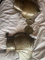 Stalen Schouderplaten LARP, Hobby en Vrije tijd, Kostuums, Theaterbenodigdheden en LARP, Ophalen, Gebruikt, Accessoires