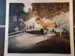 Maurice Langaskens kleuren ets 1884-1946, Antiek en Kunst, Kunst | Etsen en Gravures, Ophalen of Verzenden