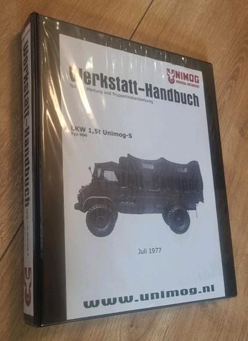 Werkplaats handboek Unimog S404 beschikbaar voor biedingen