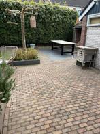 Gratis klinkers sierbestrating terras, Tuin en Terras, Ophalen, Gebruikt, Klinkers, 10 m² of meer