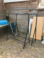 2x IKEA Kledingrek - Stevig en Praktisch!, Ophalen, Gebruikt, Metaal, Staande kapstok