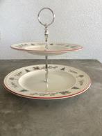 Wegdwood Etagère Kerst Windsor Christmas 2 laags, Ophalen of Verzenden, Zo goed als nieuw