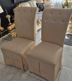 4 eetkamerstoelen, Huis en Inrichting, Stoelen, Ophalen, Kunststof, Overige kleuren, Zo goed als nieuw