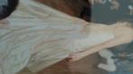 trouw of verlovingsjurk  champagne, Ophalen of Verzenden, Zo goed als nieuw, Beige, Accessoires