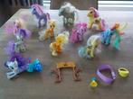 verzameling van 11 My Little Pony paardjes met accessoires, Ophalen of Verzenden, Gebruikt