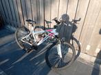 Rockrider MTB Wit met roze accenten. Mountain Bike B'twin., Minder dan 10 versnellingen, Gebruikt, 26 inch, Minder dan 47 cm