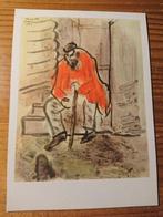 Kunstkaart: Chagall - De Bedelaar, Verzamelen, Ansichtkaarten | Themakaarten, Ophalen of Verzenden, 1980 tot heden, Ongelopen