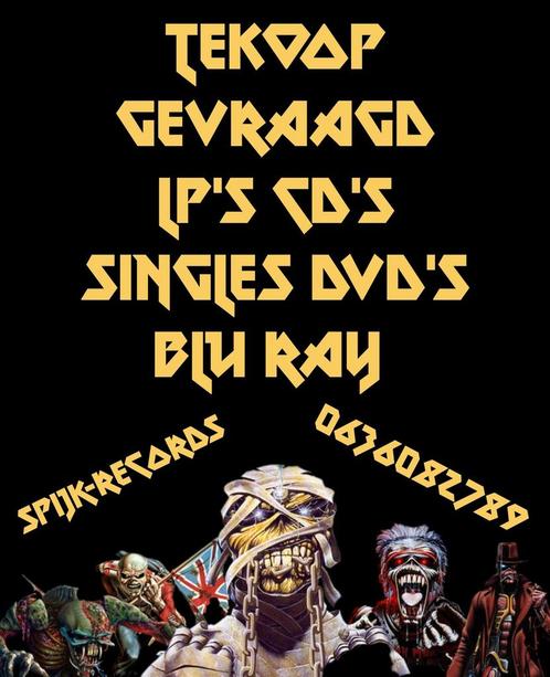 Tekoop gevraagd lp's Singles  hardrock Metal vinyl Inkoop, Cd's en Dvd's, Vinyl | Hardrock en Metal, Gebruikt, Ophalen of Verzenden