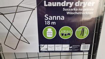 Kadax Droogrek - 18m - Antraciet - Inklapbaar beschikbaar voor biedingen