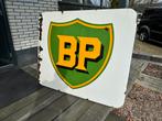 BP emaille reclamebord XL, Reclamebord, Gebruikt, Ophalen of Verzenden