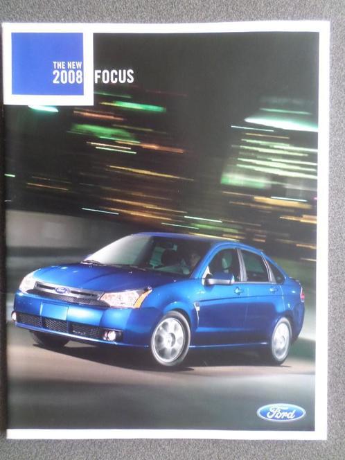 Amerikaanse Ford Focus 2008 Brochure, Boeken, Auto's | Folders en Tijdschriften, Zo goed als nieuw, Ford, Verzenden
