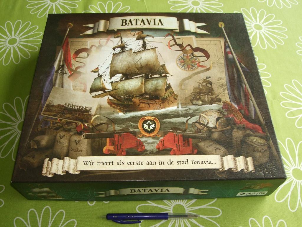 Batavia - Wie meert als eerste aan in de stad Batavia..., Hobby en Vrije tijd, Gezelschapsspellen | Bordspellen, Zo goed als nieuw
