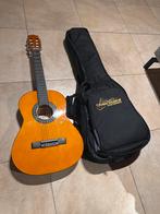 Klassieke Gitaar met Tas, Muziek en Instrumenten, Snaarinstrumenten | Gitaren | Akoestisch, Ophalen, Gebruikt, Klassieke of Spaanse gitaar