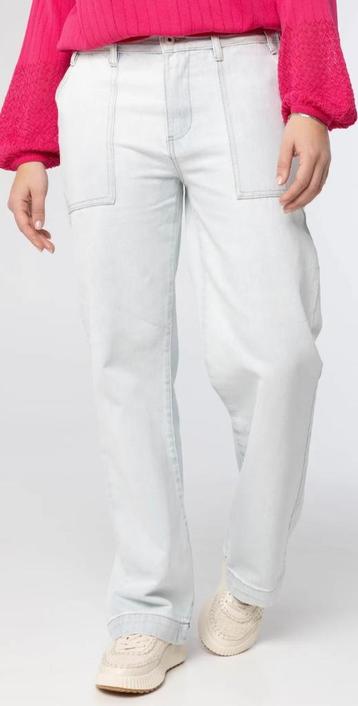 Norah spijkerbroek / wide leg jeans maat 38 lichtblauw  beschikbaar voor biedingen
