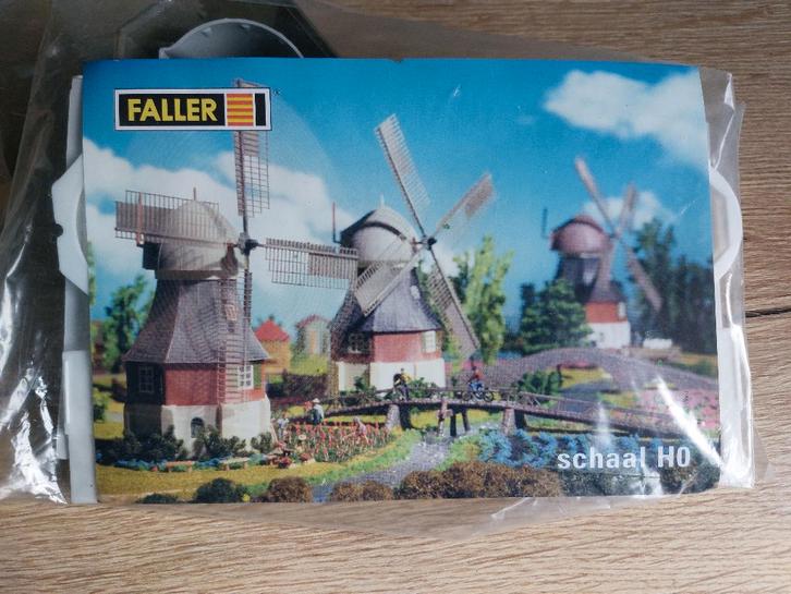 Faller 130233 NIEUW – Windmolen, Hobby en Vrije tijd, Modeltreinen | H0, Nieuw, Brug, Tunnel of Gebouw, Gelijkstroom of Wisselstroom