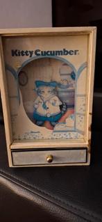 Vintage Kitty Cucumber Dancing Orgel Muziekdoos, Ophalen of Verzenden