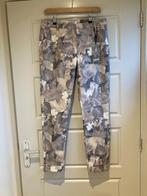 Nieuwe broek van NickJean Sandy lichtbruin bedrukt maat 36, NickJean, Bruin, Nieuw, Ophalen of Verzenden