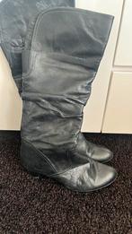 Zwarte dames laars, Hoge laarzen, Zwart, Ophalen of Verzenden, Gedragen