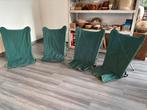 4 Lafuma licchtgewicht kampeerstoeltjes, Ophalen of Verzenden, Campingstoel