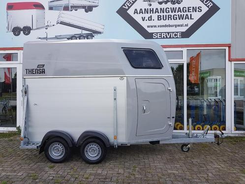 Atec Thensa 1.5 paards│350x145x240 (lxbxh)│met zadelkamer, Dieren en Toebehoren, Paarden en Pony's | Trailers en Aanhangwagens