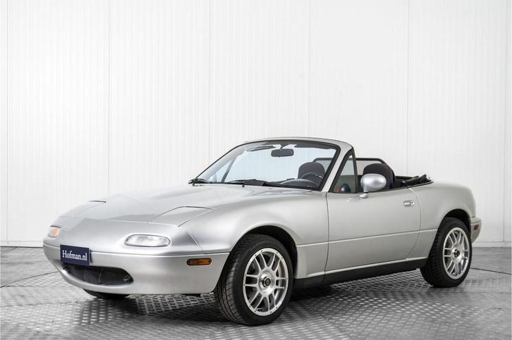 Mazda MX-5 Miata 1.6i 16V (bj 1990), Auto's, Mazda, Bedrijf, Te koop, MX-5, Metallic lak, Open dak, Benzine, Cabriolet, Handgeschakeld