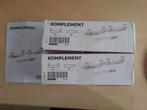 Ikea Komplement deurgeleiders - Nieuw in doos, Minder dan 50 cm, Nieuw, Ophalen of Verzenden, Minder dan 25 cm