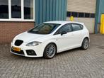 Seat Leon 2.0TFSI 200PK Clima Cruise Trekhaak Goed Ondhouden, Auto's, Seat, Stof, Leon, Wit, Origineel Nederlands