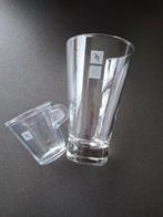1 Latte Macchiato en 1 Espresso glas van Nespresso., Huis en Inrichting, Keuken | Servies, Nieuw, Ophalen of Verzenden, Glas, Overige stijlen