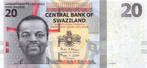 Swaziland 20 Emalangeni 2014 Unc pn 37b, Postzegels en Munten, Bankbiljetten | Afrika, Los biljet, Ophalen of Verzenden, Overige landen