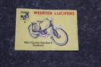 lucifermerk   BROMFIETS  NSU  quickly standaard, Ophalen of Verzenden, Gebruikt, Luciferdoosjes of -merken