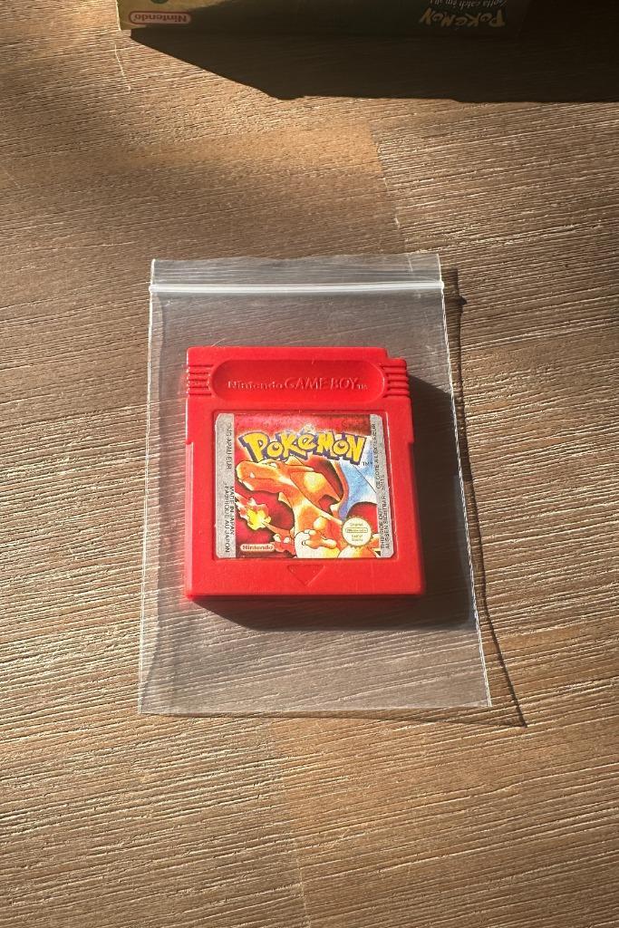 Pokémon Red – Orginele Game Boy Cartridge – Unieke Save, Spelcomputers en Games, Games | Nintendo Game Boy, Ophalen of Verzenden