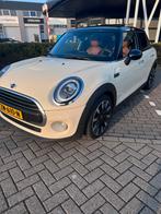 MINI Cooper 5-deurs | Leder Brown | Panoramadak | Union Jack, Auto's, Mini, 4 cilinders, Wit, Origineel Nederlands, Bruin