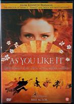 As You Like It dvd, drama geregisseerd door Kenneth Branagh., Cd's en Dvd's, Dvd's | Drama, Ophalen of Verzenden, Zo goed als nieuw