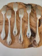 6x Verzilverde vork - Wellner, Ophalen of Verzenden