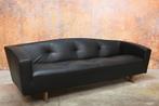 ZGANieuw! unieke zwarte leren Montis Riva design bank, Huis en Inrichting, Banken | Bankstellen, Montis, Design, Montis, Driepersoons